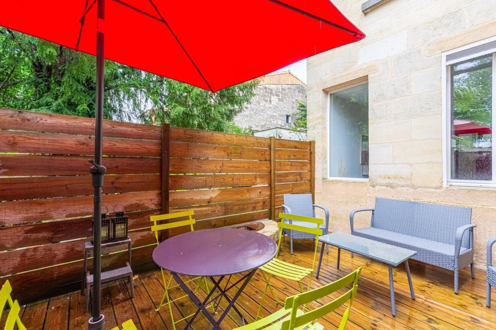 Beautiful Apartment Bordeaux With Lovely Terrace المظهر الخارجي الصورة