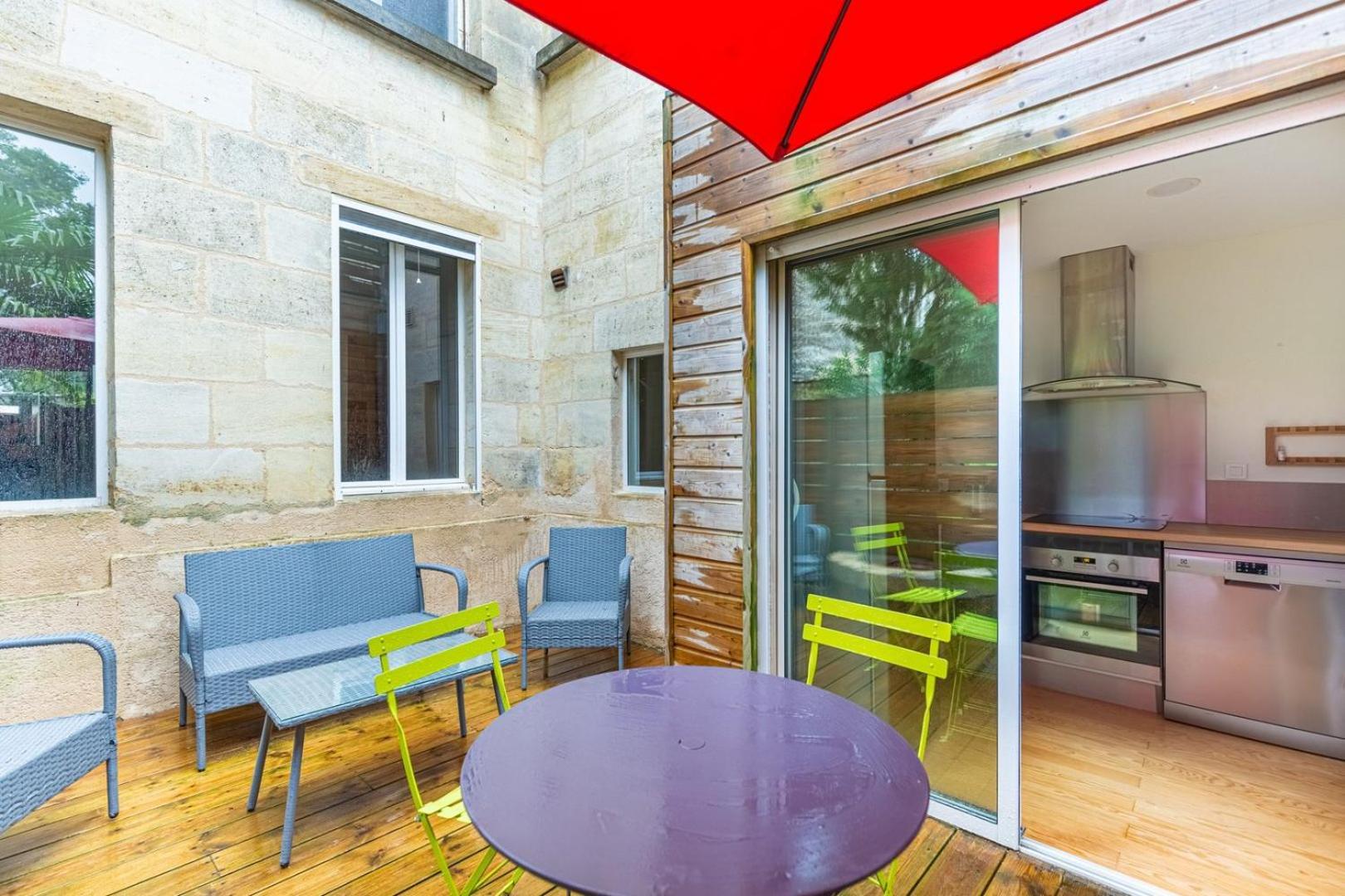 Beautiful Apartment Bordeaux With Lovely Terrace المظهر الخارجي الصورة